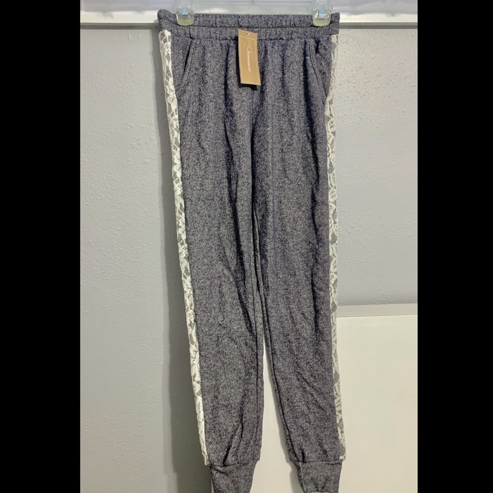 Francesca’s Terry Cloth Jogger Pants